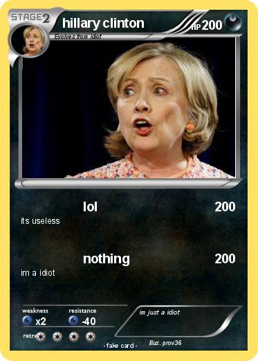 Pokemon hillary clinton