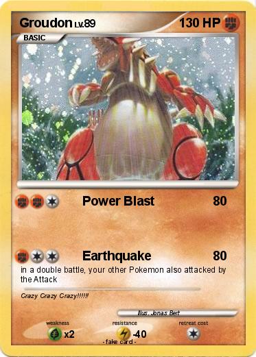 Pokemon Groudon