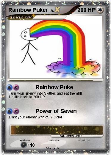 Pokemon Rainbow Puker