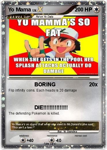 Pokemon Yo Mama Pokemon Yo Mama