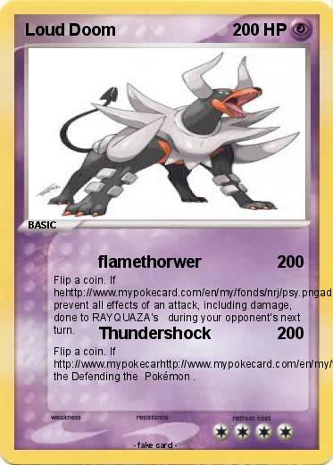 Pokemon Loud Doom