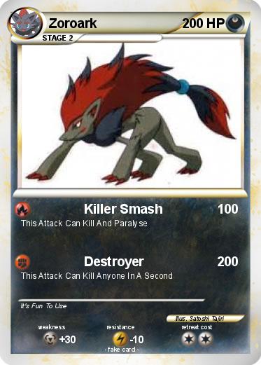 Pokemon Zoroark