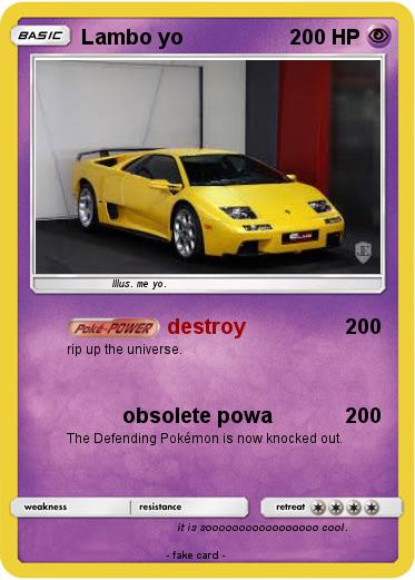 Pokemon Lambo yo
