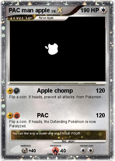 Pokemon PAC man apple
