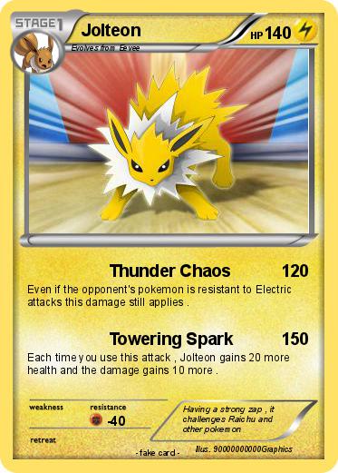 Pokemon Jolteon