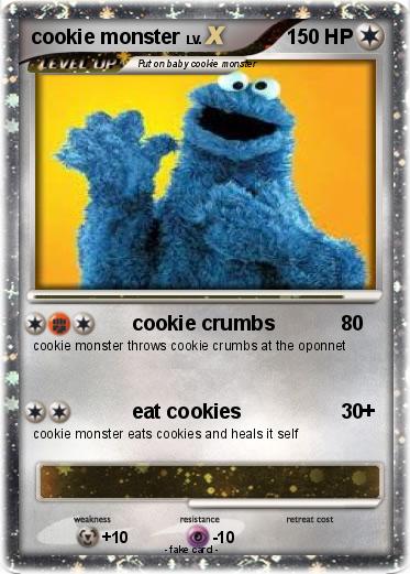 Pokemon cookie monster
