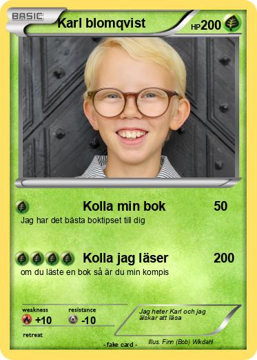 Pokemon Karl blomqvist