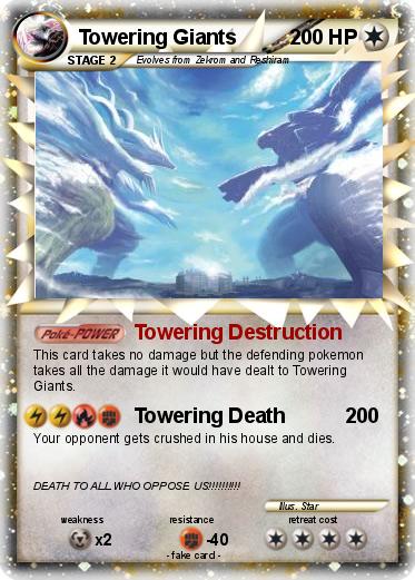 Pokemon Towering Giants