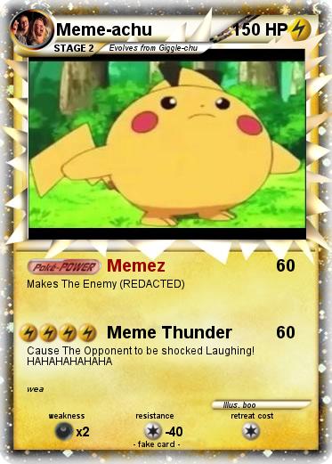 Pokemon Meme-achu