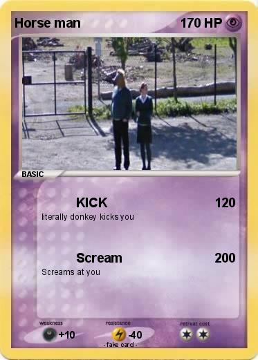 Pokemon Horse man