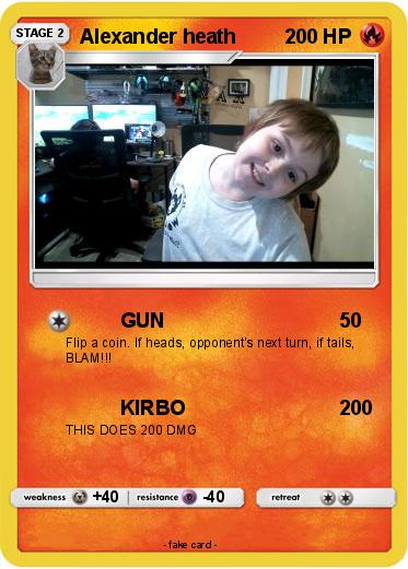 Pokemon Alexander heath