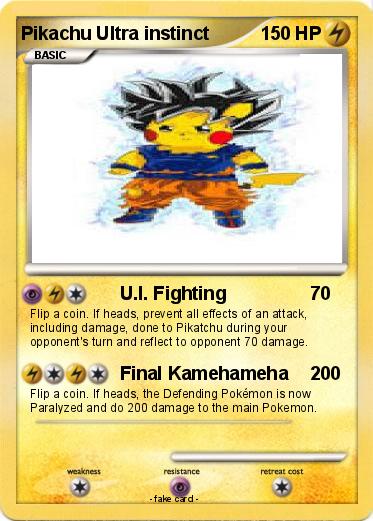 Pokemon Pikachu Ultra instinct