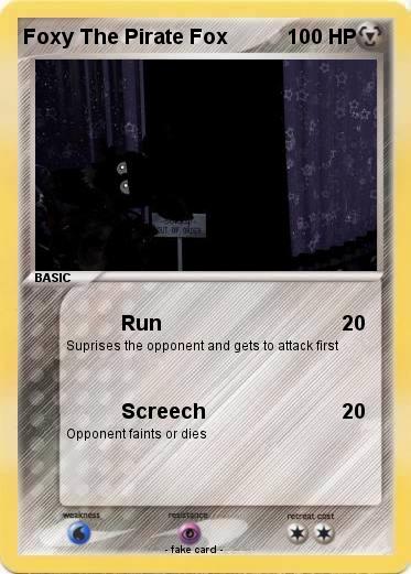 Pokemon Foxy The Pirate Fox