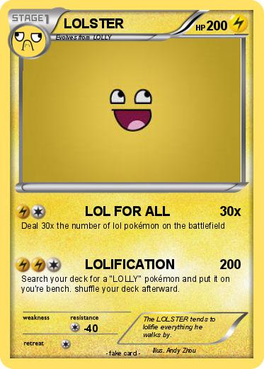 Pokemon LOLSTER