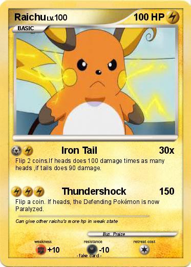 Pokemon Raichu