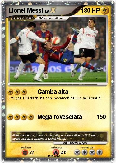 Pokemon Lionel Messi