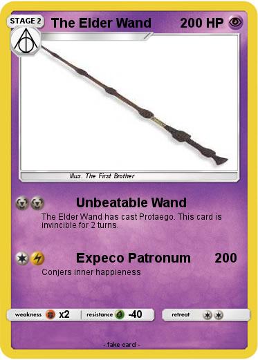 Pokemon The Elder Wand