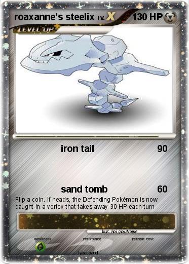 Pokemon roaxanne's steelix