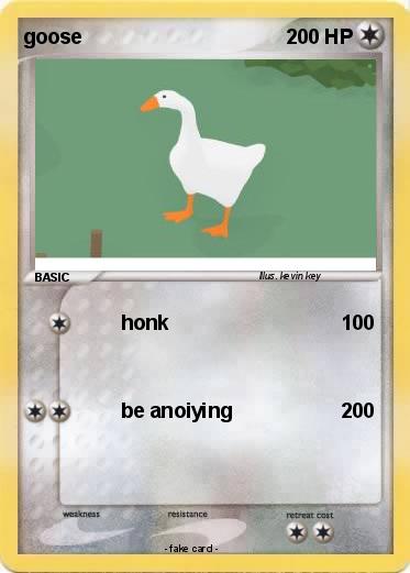Pokemon goose