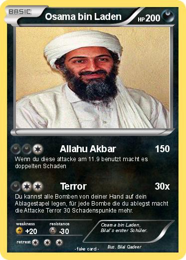 Pokemon Osama bin Laden