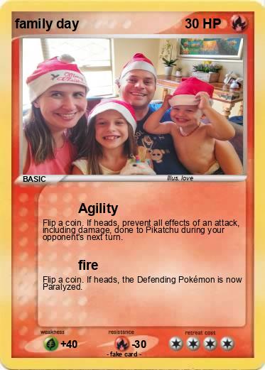 Pokemon family day