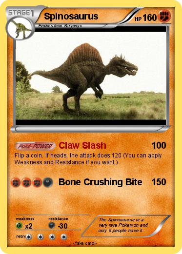 Pokemon Spinosaurus