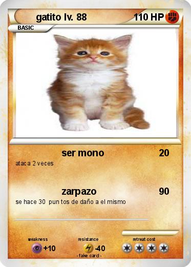 Pokemon gatito lv. 88