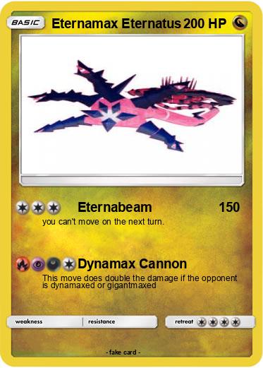 Pokemon Eternamax Eternatus