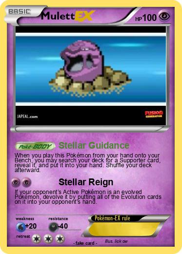 Pokemon Mulett