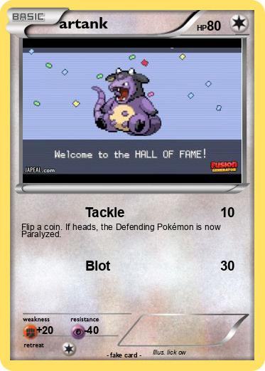Pokemon artank