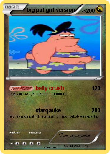 Pokemon big pat girl version