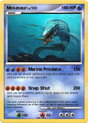Pokemon Mosasaur