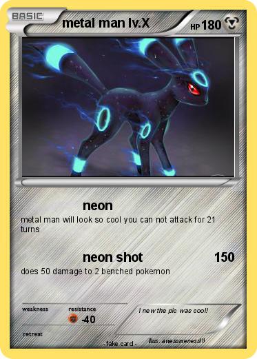 Pokemon metal man lv.X