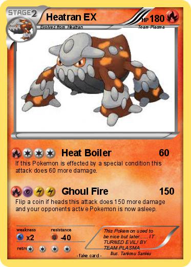 Pokemon Heatran EX