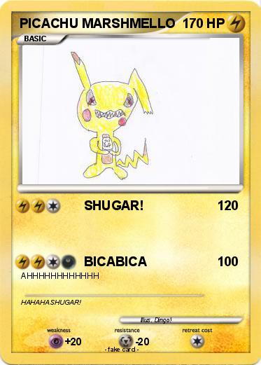 Pokemon PICACHU MARSHMELLO
