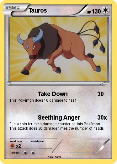 Pokemon Tauros