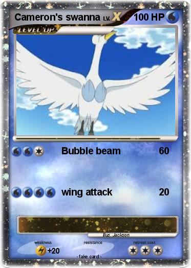 Pokemon Cameron's swanna