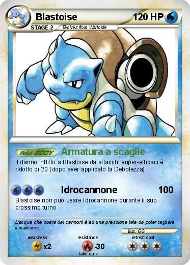 Pokemon Blastoise