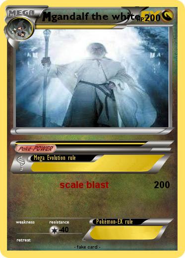 Pokemon gandalf the white