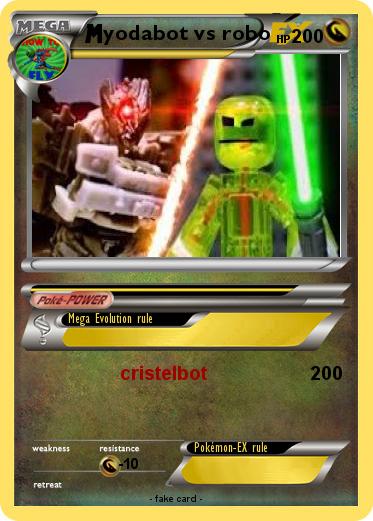 Pokemon yodabot vs robo