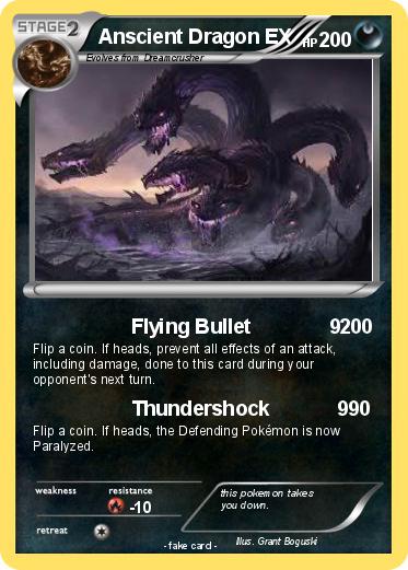 Pokemon Anscient Dragon EX