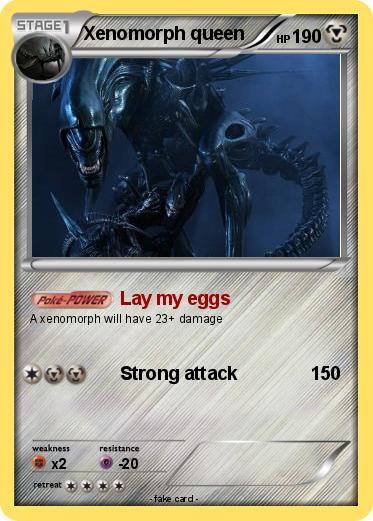 Pokemon Xenomorph queen