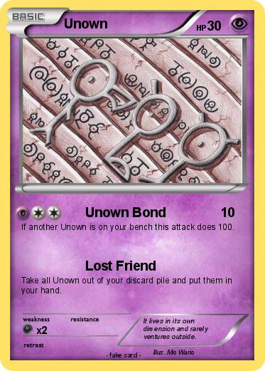 Pokemon Unown