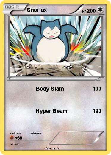 Pokemon Snorlax