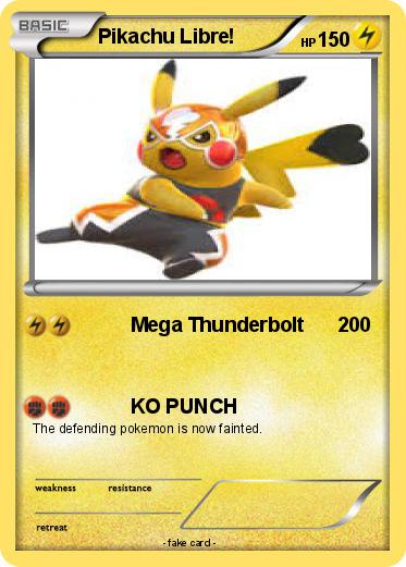 Pokemon Pikachu Libre!