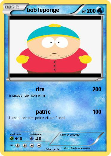 Pokemon bob leponge