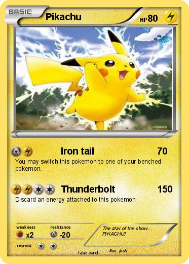 Pokemon Pikachu