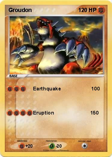 Pokemon Groudon