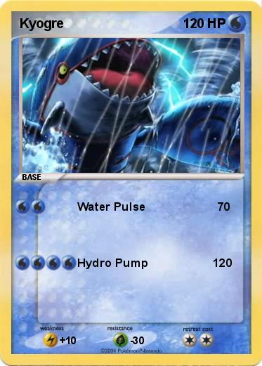 Pokemon Kyogre