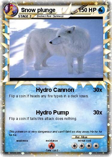 Pokemon Snow plunge